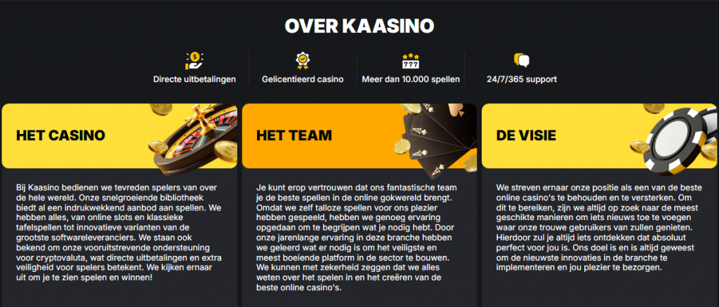 Licentie Kaasino Casino